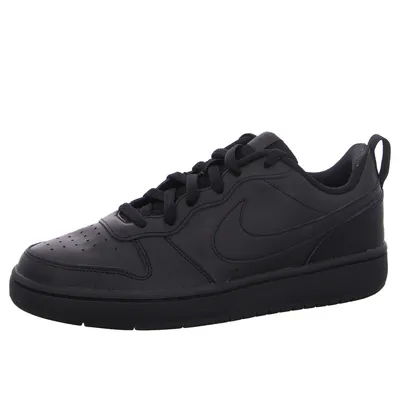 Produktbild von Nike Court Borough Low 2 Sportschuhe Kinder Laufschuhe Laufschuh Schwarz Freizeit, Schuhgröße:EUR 40 | US 7Y