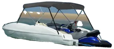 Obrázek produktu pro Stříška Bimini, voděodolná tkanina, rychlá instalace, barva antracit