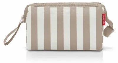 Immagine prodotto di reisenthel travelcosmetic, Beautycase, Kulturtasche, Kulturbeutel, Kosmetiktasche, Summerstripes Coffee, 4 L, WC6056