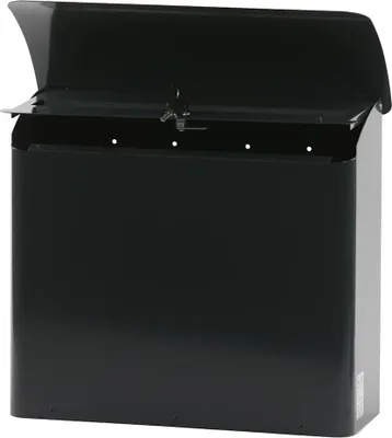 Produktbild von Wandbriefkasten, b 41,5 cm - Anthrazit