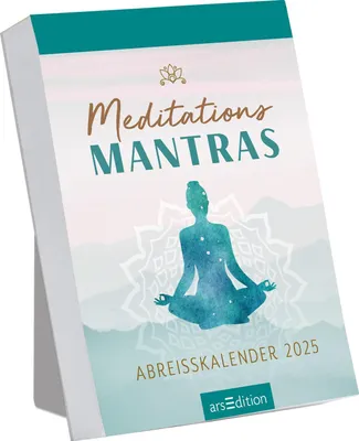 Produktbild von Abreißkalender Meditations-Mantras 2025