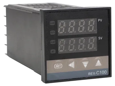 Produktbild von PID-Regler REX-C100, 40A, Festkörperrelais, K-Thermocouple, GD