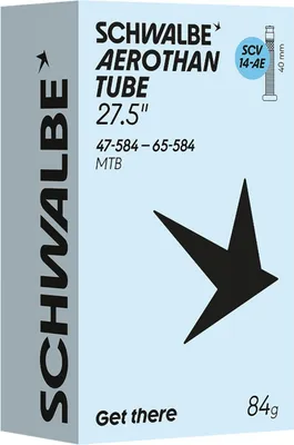 Obrázok produktu pre Schwalbe duša Aerothan / Aerothan+ 27,5x1,75-2,60 palca, dĺžka ventilu: 40 mm