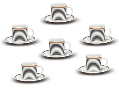 Obrázok produktu pre Thun 1794 Šálky a podšálky, 250 ml, Elegance B, 6 ks, porcelán Thun