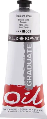 Produktbild von Daler Rowney Graduate Ölgemälde Titanium White 200 ml 1 Stck