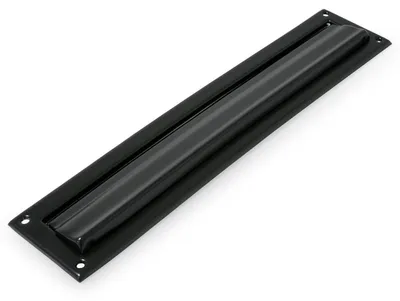 Imagen del producto de Amig - Buzón de pared o puerta, modelo 2 - Cubierta para paredes o puertas - Buzón con tapa de acero - 342 x 73 mm - Tamaño de la abertura de inserción: 312 x 43 mm - Color: mate - Abertura para insertar el correo