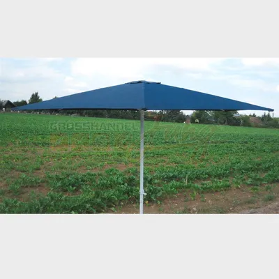Produktbild von Kurbel Sonnenschirm Action 3m blau