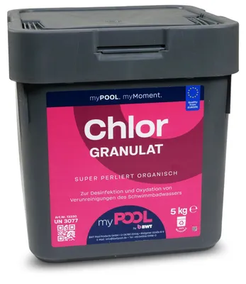 Produktbild von myPOOL Chlor Granulat SUPER PERLIERT | 5,0 kg