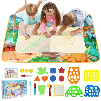 Obrázok produktu pre Omgoods – Veľká kresliaca podložka s vodou, 120 x 90 cm, pre deti