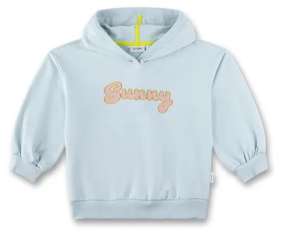 Produktbild von Sanetta Pure Mädchen-Kapuzensweatshirt hellblau 104