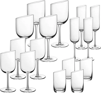 Produktbild von Villeroy & Boch NewMoon Wein- und Sektgläser 16-tlg.