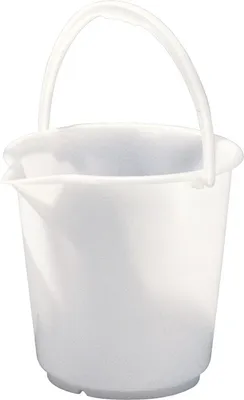 Produktbild von Eimer 17,0l HD-Polyethylen natur Kunststoffbügel D.330mm H.315mm HÜNERSDORFF