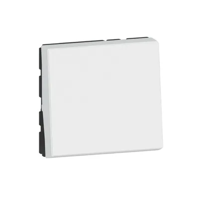 Obrázek produktu pro Dvumodulové Tlačítko 6A Lgr 278040L Mosaic Legrand - Bílá