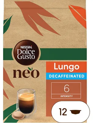 Produktbild von Nescafé Dolce Gusto Neo Lungo Decaf Kaffeekapseln, 12 Stück, 70 g