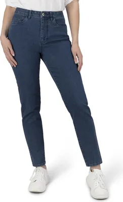 Produktbild von Stooker Women NIZZA DENIM BASIC Damen 5-Pocket-Jeans Tapered Fit 40 (Länge 32) blue denim