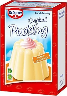 Produktbild von Dr. Oetker Pudding Sahne-Geschmack zum Kochen Pulver in der Packung 2500g
