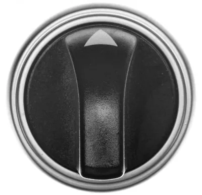 Immagine prodotto di Interruttore a 3 posizioni, 1-0-2, colore nero, a ritorno automatico, modello LPCS130