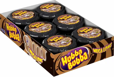 Productafbeelding van Wrigley Hubba Bubba Bubble Tape Cola Braun (verpakking met 12 stuks van 56 gram)