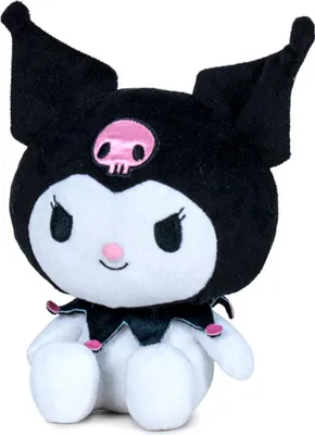 Immagine prodotto di Peluche Kuromi 30 cm - Morbido, carino, ideale per i collezionisti