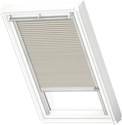 Obrázek produktu pro Plisé roleta na střešní okno VELUX na solární pohonS06 1171K šedá