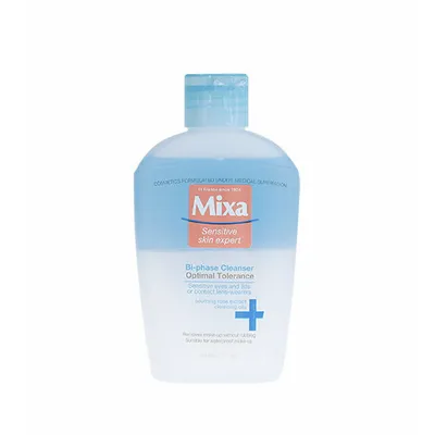 Produktbild von Mixa Optimal Tolerance Bi-Phase Cleanser 125ml Eye Makeup Remover