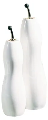 Produktbild von ASA Selection Grande Olivenölflasche, Essig- / Ölflasche, Geschwungen, Porzellan, Weiß, 0.75 L, 4751147