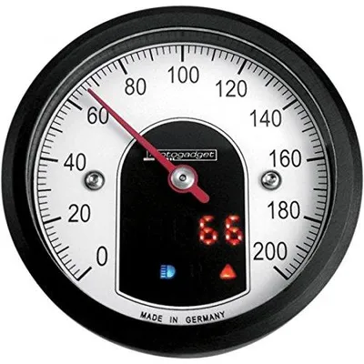 Immagine prodotto di Motogadget 22100196 - Motogadget speedometer 49 mm motoscopio tiny bezel black ...
