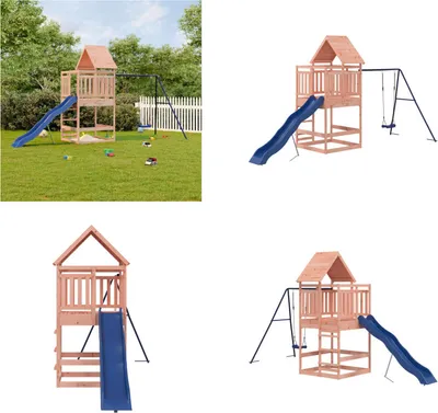 Immagine prodotto di vidaXL Torre gioco in legno massiccio di abete Douglas - Parco giochi - Parco giochi - Parco giochi da giardino - Parco giochi da esterno
