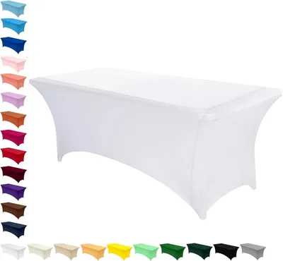 Obrázok produktu pre Obdĺžniková stôlna látka, elastická, 183 x 76 cm, vhodná do kuchyne