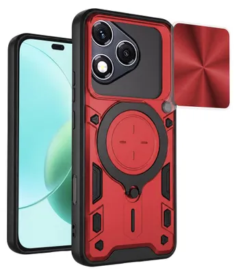 Produktbild von Techsuit – CamGuard Pro – Schutzhülle für Honor 400 Lite – rot