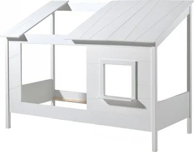 Produktbild von Bett Baumhaus Bett 90 x 200 cm Weiß