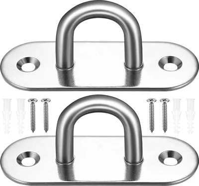 Produktbild von Edelstahl-Deckenhaken - Für Aufhängungszwecke - 2 Stück