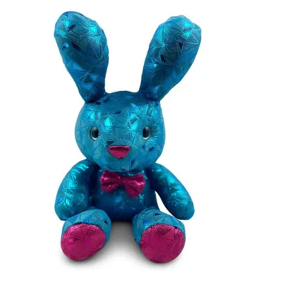 Produktbild von Kuscheltier Hase 22 cm blau – Weiches Plüschtier, Stofftier