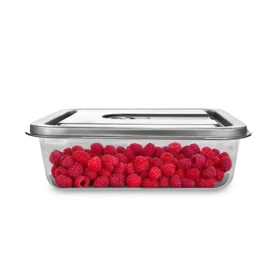 Immagine prodotto di CASO VacuBoxx Inox XL 4.5 - Contenitore sottovuoto per alimenti, colore: grigio
