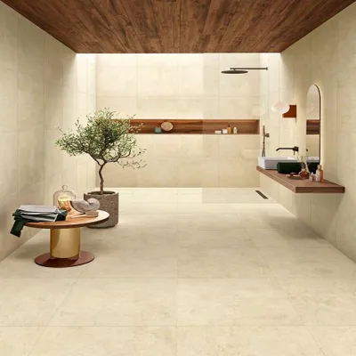 Produktbild von CASA39 Fliesen Betonoptik Weiss 60x60 cm Margres Hybrid