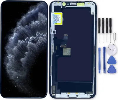 Produktbild von Für Apple iPhone 11 Pro 5.8 Zoll Display Full Hard OLED LCD Einheit Touch Ersatzteil Reparatur Schwarz Neu