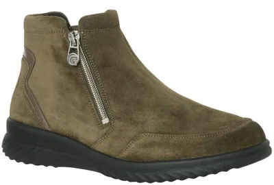 Produktbild von Semler Damen Stiefeletten Braun mit seitlichem Reißverschluss