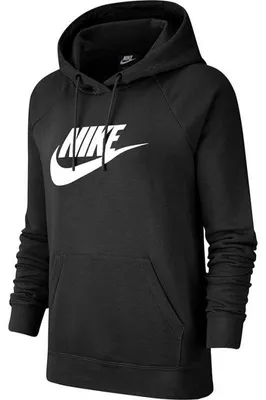 Immagine prodotto di Nike - Felpa con cappuccio "Essential" da donna MR434 (XS) (Nero)