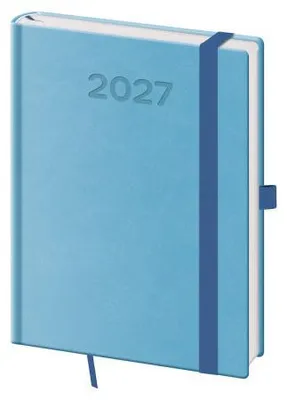 Image de Agenda quotidienne format B6, couleur bleu clair (DPP432-07-27)