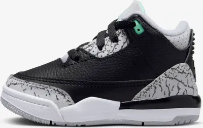 Produktbild von Nike Jordan 3 Retro "Green Glow" für Kleinkinder, DM0968-031, Größe: 27