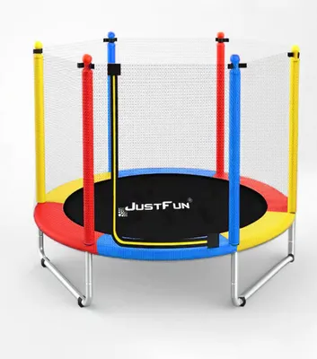 Image de Trampoline De Loisirs Pour Enfants 152 Cm Just Fun Multicolore