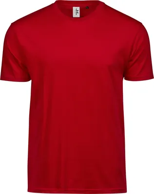 Produktbild von Tee Jays 1100 | Herren Shirt Power Tee - Farbe: Red - Größe: 5XL