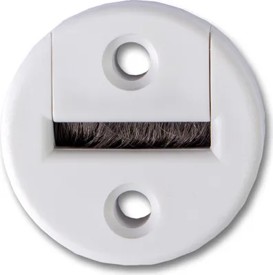Produktbild von INOVATEC Gurtführung rund mit Bürste für 23 mm Maxi Gurtband weiß