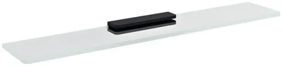 Produktbild von Sapho Glasablage 500mm, Schwarz/Klarglas