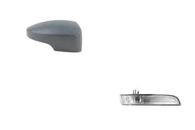 Produktbild von Spiegelkappe + Spiegelblinker passend für Ford Kuga 12 05/2012 - 12/ 2016 Rechts 1849439 5237816 5131730 CM5117D742CAXWAA CM5117D742CAPRAA CN15 Johns