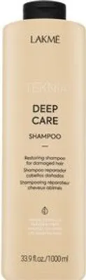 Produktbild von Lakmé Teknia Deep Care Shampoo Pflegeshampoo für trockenes und geschädigtes Haar 1000 ml