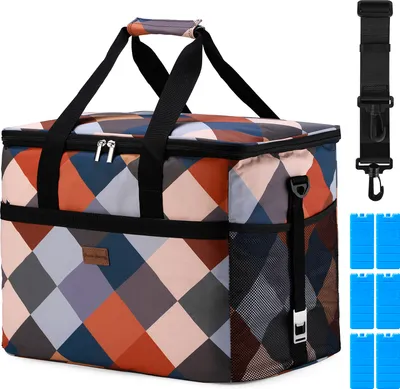Produktbild von Packaway 4-lagige isolierte Kühltasche - Lunchtasche 40 Liter - Block