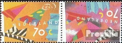 Produktbild von Briefmarken Niederlande 1993 Mi 1462-1463 Paar (kompl.Ausg.) postfrisch Grußmarken