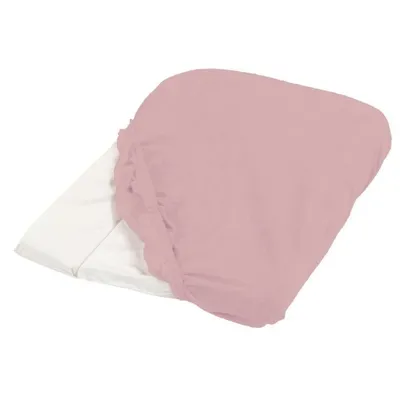 Image de Matelas à langer élastique CANDIDE - rose foncé