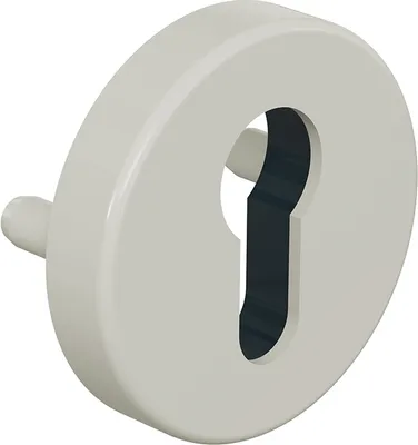 Immagine prodotto di Hewi cilindro rosetta piatta ø 55 x 10,5 mm con viti poliammide grigio chiaro